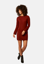Load image into Gallery viewer, Wide Sleeved SuperFine Merino Wool Dress

