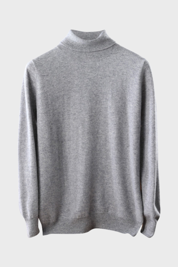 Lofty Turtleneck Cashmere Sweater