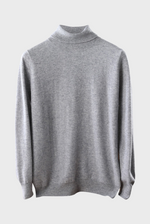 Load image into Gallery viewer, Lofty Turtleneck Cashmere Sweater
