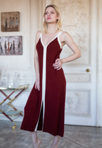 Load image into Gallery viewer, Double V Wool Tank Dress
