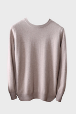 Load image into Gallery viewer, Crew-Neck Sweater (100% Merino Wool)
