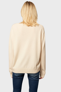 Sabrina Boat Neck Merino-Cashmere Sweater236085120008434