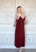 Load image into Gallery viewer, Double V Wool Tank Dress
