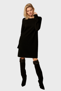 Wide Sleeved SuperFine Merino Wool Dress335781662605554