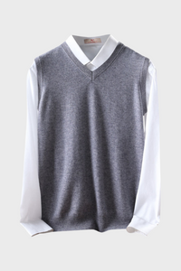 Foxy Merino Wool Sweater Vest936084701954290