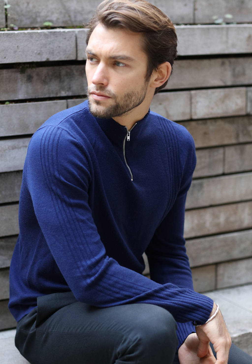 Men's Merino Half-Zip Pullover