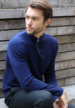 Load image into Gallery viewer, Men's Merino Half-Zip Pullover
