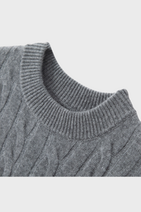 Rich Cable-Knit Cashmere Sweater3336084448166130