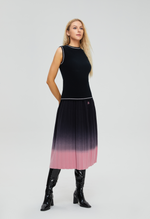 Load image into Gallery viewer, Women&#39;s Bottoms, Merino Wool, Gradient Skirt
