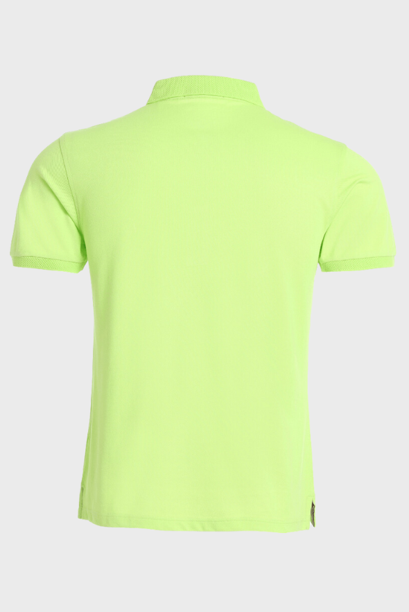 Polo en coton uni