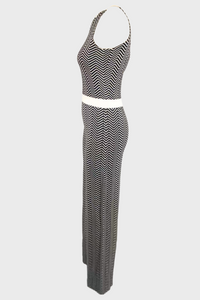 Two-Tone Wool Blend Jumpsuit1935810169782514