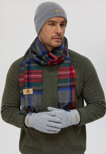 Load image into Gallery viewer, Checker Cashmere Plaid Scarf
