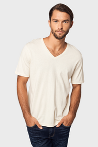 V-Neck Cotton Cashmere T-Shirt1136072795406578