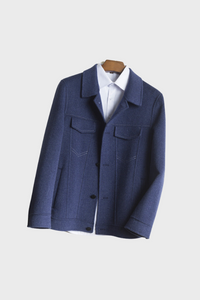 Denim Merino Wool Jacket4136067925426418