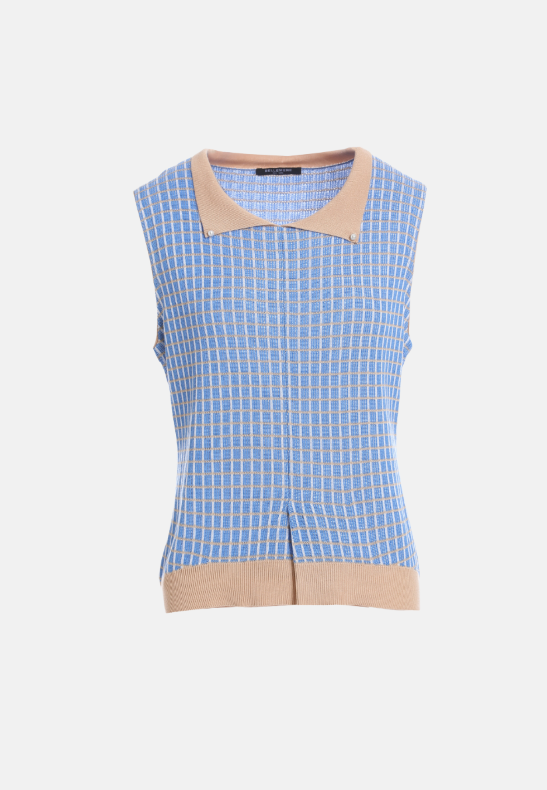Tencel Tweed Polo Vest