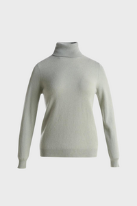 Fitted Turtleneck Sweater (Cashmere & Merino Wool)936083646955762