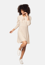 Cargar imagen en el visor de la galería, Majestic Cashmere Bow Dress
