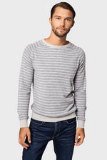 Load image into Gallery viewer, Aesthetic Striped Cashmere Sweater
