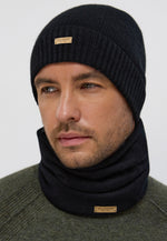Load image into Gallery viewer, Cuffed Cashmere Beanie

