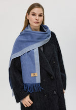 Load image into Gallery viewer, Duo-Color Cashmere Scarf
