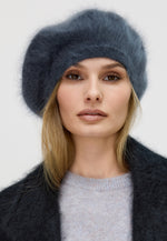 Load image into Gallery viewer, Brushed Pure Cashmere Beret
