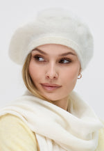 Load image into Gallery viewer, Brushed Pure Cashmere Beret
