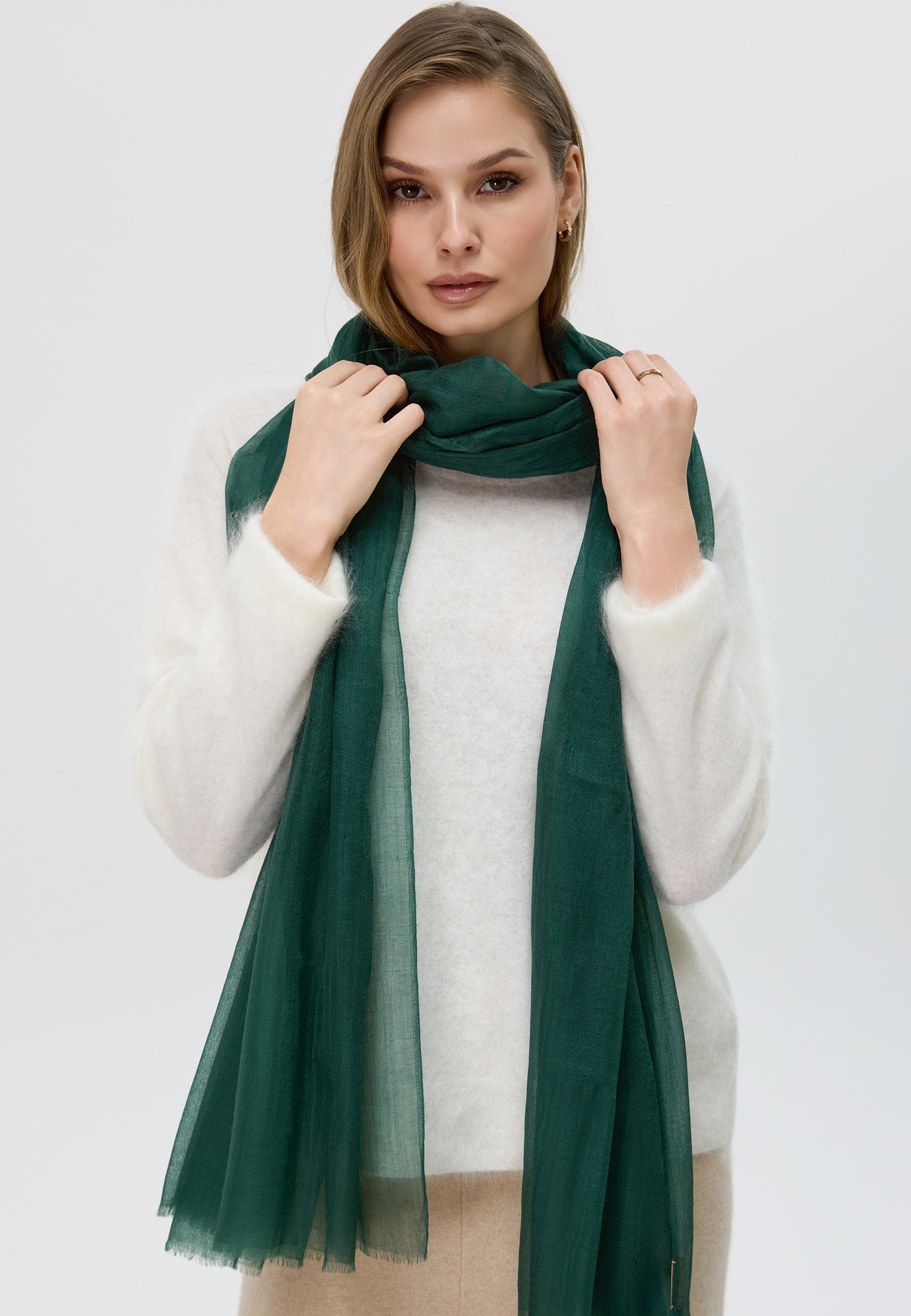 Ultra Thin Women Cashmere Scarf
