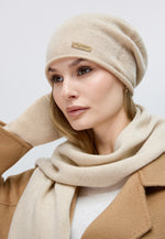 Cargar imagen en el visor de la galería, Double-Layer Cashmere Beanie
