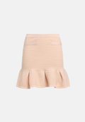 Flounced Mini Skirt