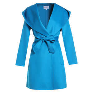 Women's Wool Hooded Coat133240298258674