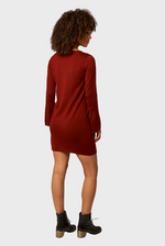 Load image into Gallery viewer, Wide Sleeved SuperFine Merino Wool Dress
