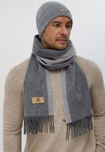 Load image into Gallery viewer, Duo-Color Cashmere Scarf
