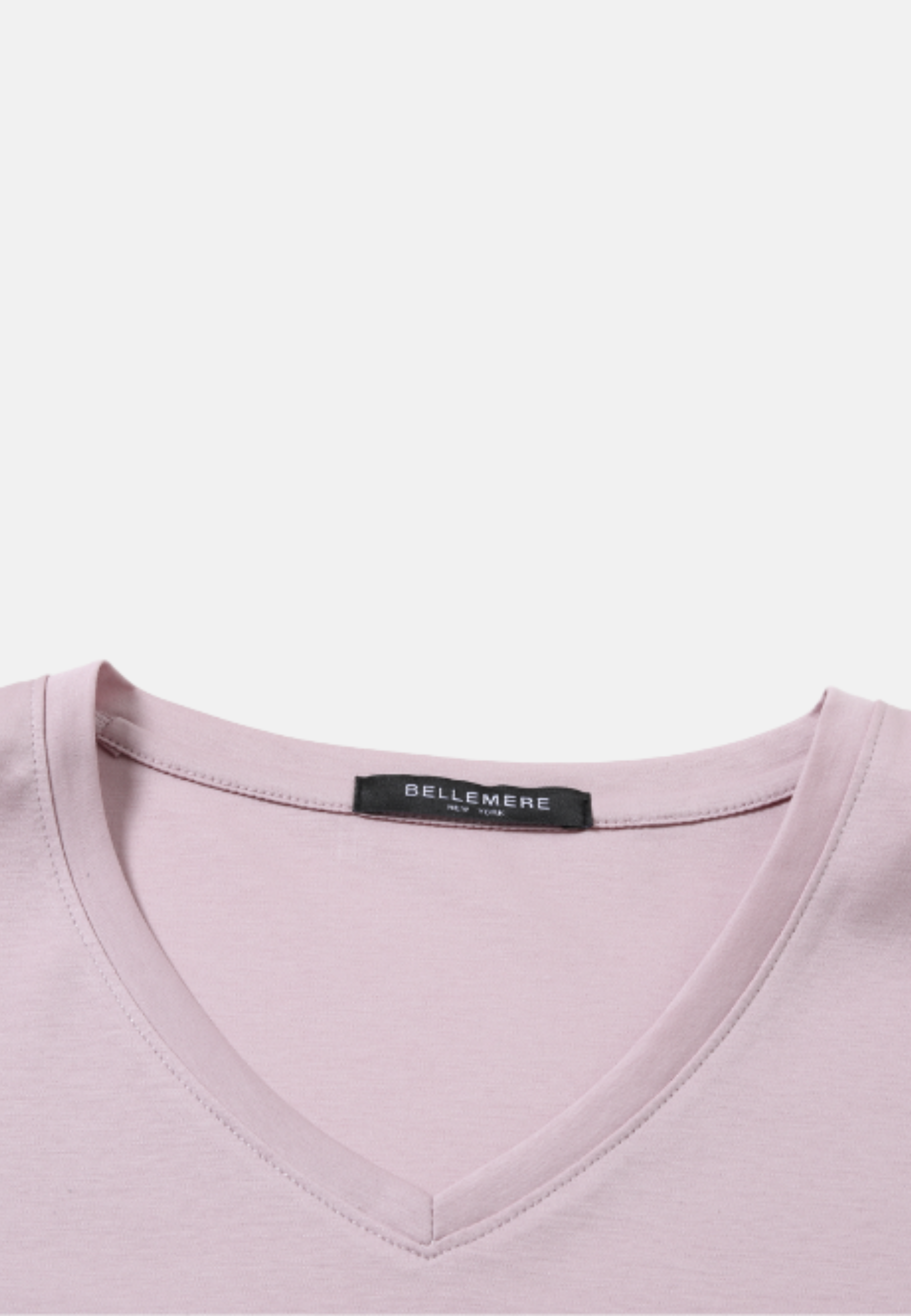 Grand V-Neck Cotton Slim Fit T-Shirt (160g)