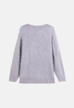 Load image into Gallery viewer, Brushed Pure Cashmere V-Neck Sweater
