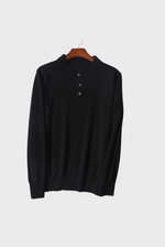 将图片加载到图库查看器，Dapper Cotton Polo Sweater
