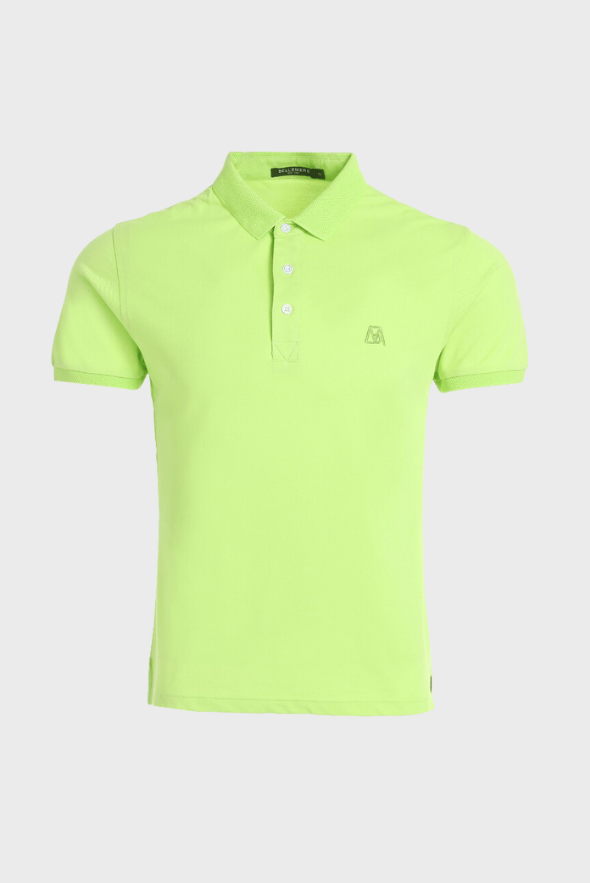 Polo en coton uni