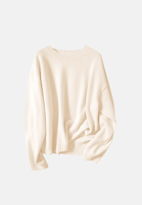 Sabrina Boat Neck Merino-Cashmere Sweater