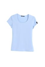 Charger l&#39;image dans la galerie, Posh Women&#39;s Cotton U Sharp T shirt ( 135g)
