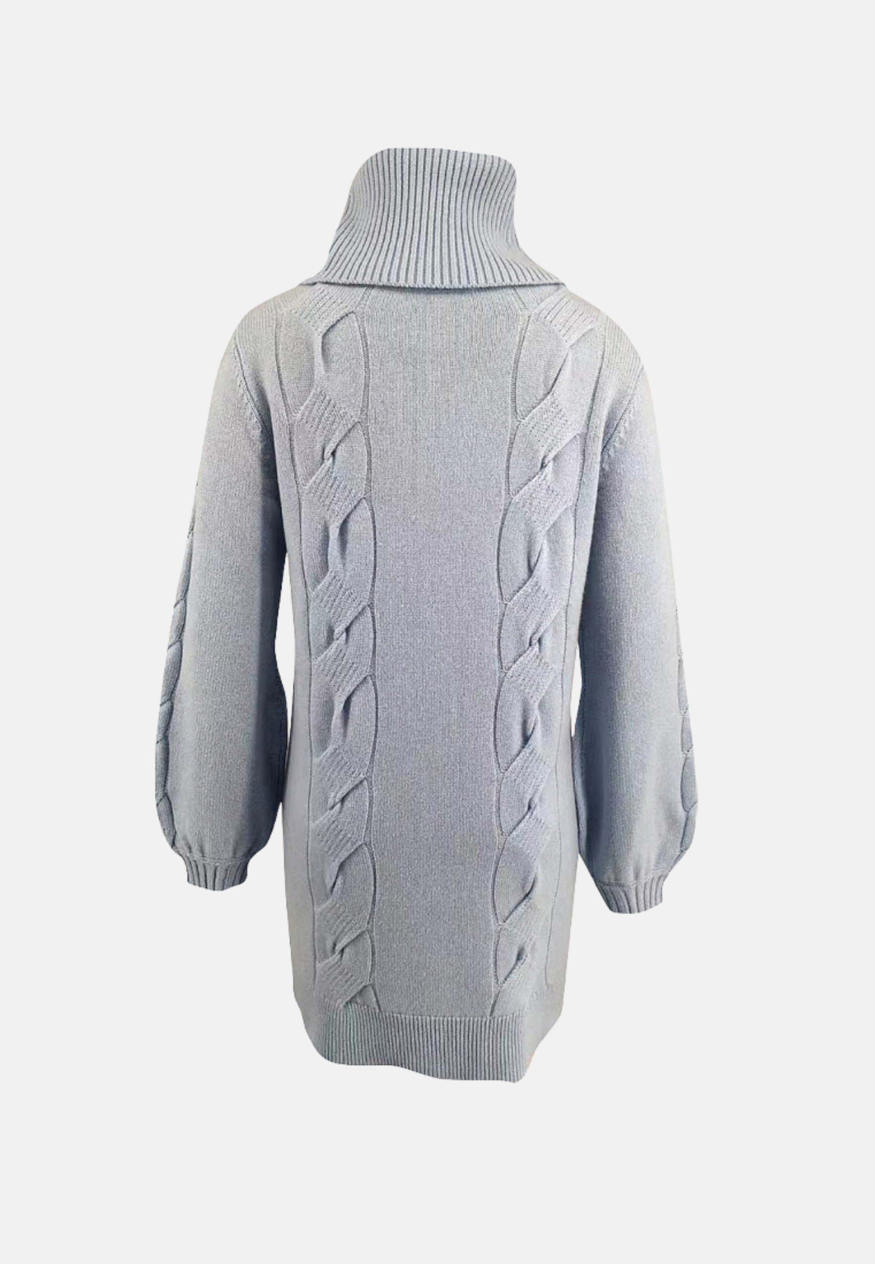 Cashmere Turtleneck Mini-Sweater