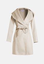 Load image into Gallery viewer, Women&#39;s Wool Hooded Coat
