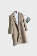 Load image into Gallery viewer, Royal Single-Breasted Merino Overcoat
