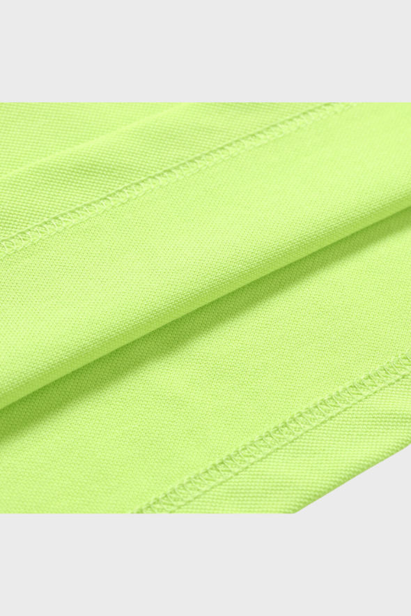 Polo en coton uni