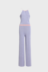 Two-Tone Wool Blend Jumpsuit335810169848050