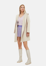 Load image into Gallery viewer, Women&#39;s Wool Hooded Coat
