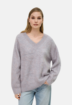 Load image into Gallery viewer, Brushed Pure Cashmere V-Neck Sweater
