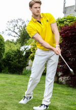 Lade das Bild in den Galerie-Viewer, Men Silk Cotton Slim Fit Polo
