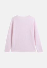 Lade das Bild in den Galerie-Viewer, Brushed Silk Cashmere V - Neck Sweater
