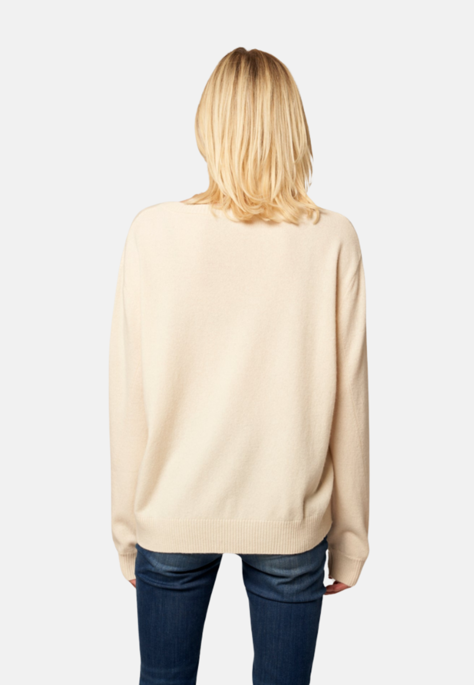 Sabrina Boat Neck Merino-Cashmere Sweater