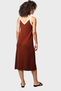 Double V Wool Tank Dress435792227533042