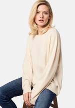Load image into Gallery viewer, Sabrina Boat Neck Merino-Cashmere Sweater
